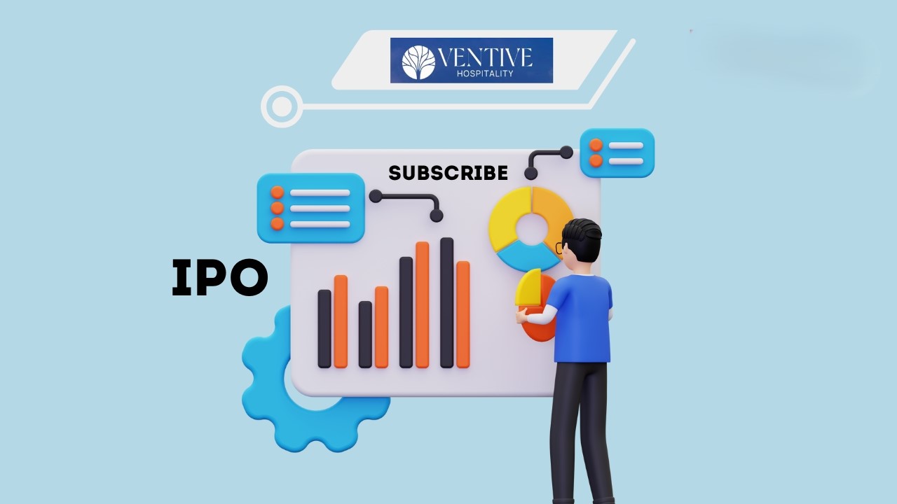 Ventive Hospitality Limited IPO allotment status and subscription details with BSE, NSE, and Kfin Technologies logos