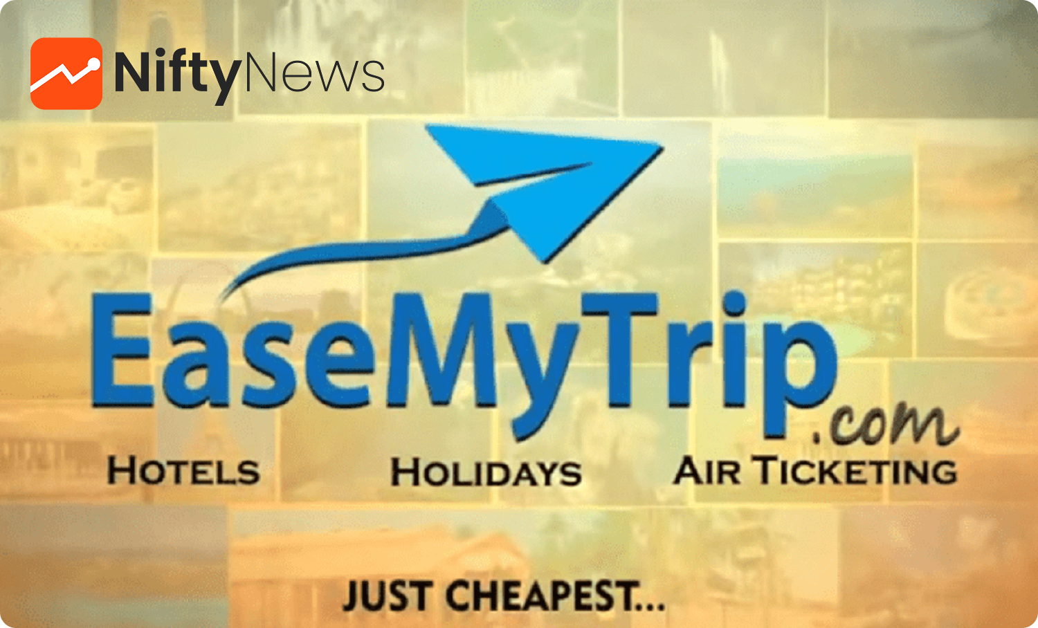 Easy Trip Planners (EaseMyTrip) share price drops 10% due to co-founder stake sale and financial performance decline.