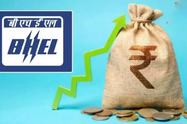 BHEL stock rises after strong Q3 results with 123% profit growth and 32% revenue increase.