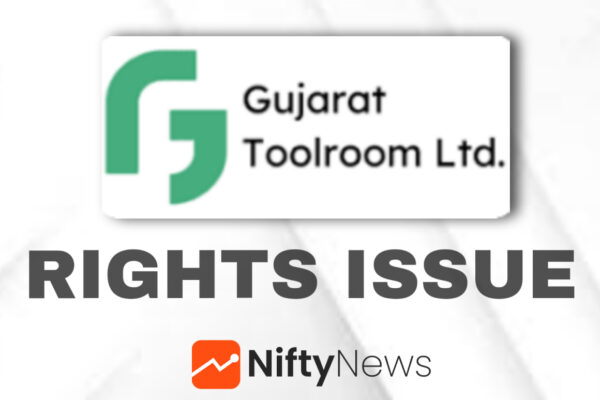 Gujarat Toolroom stock surge with a 5% increase following the announcement of a 5:1 bonus share issue on BSE.