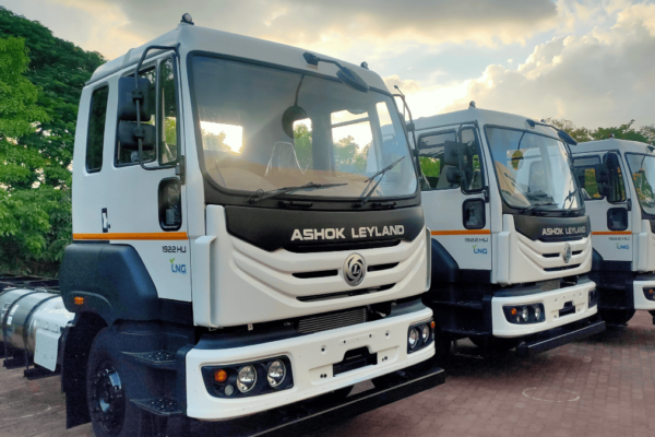 Ashok Leyland's record-breaking December sales lead to a 5% jump in stock price, driven by strong performance in the truck segment.