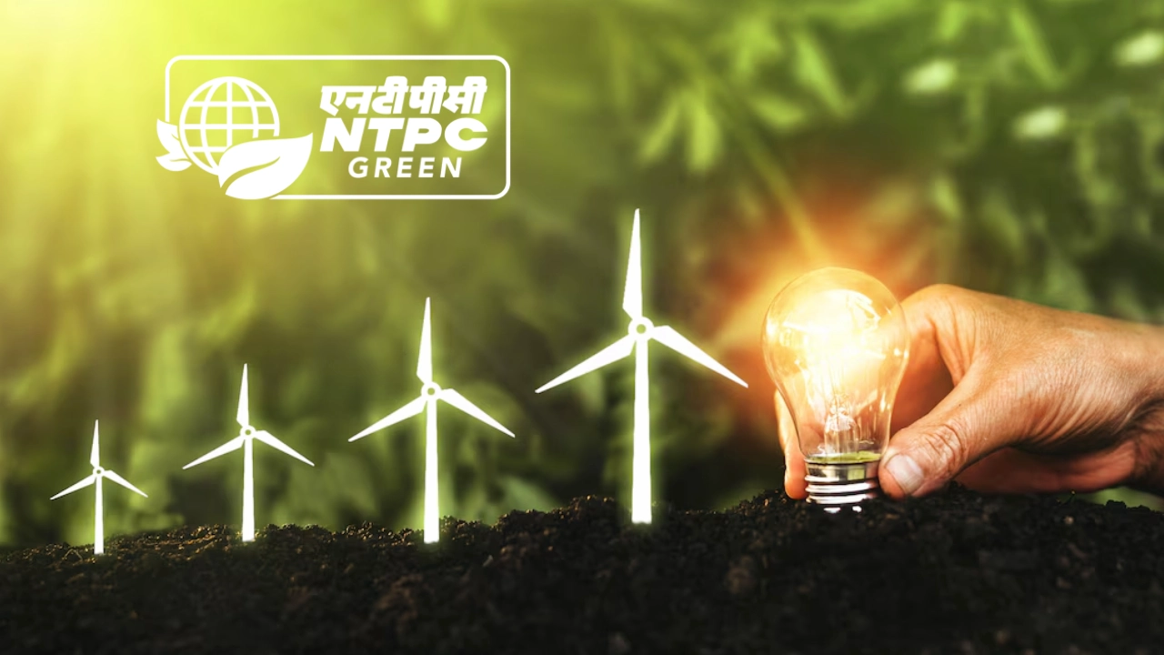 NTPC Green Energy Share Price Rise - 20GW Renewable Projects in Madhya Pradesh