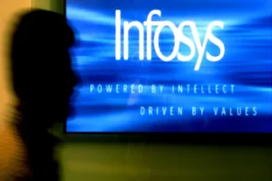 Infosys share price rises after block deal and rally in US tech stocks