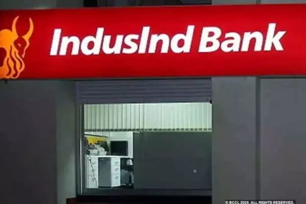 IndusInd Bank share price dropped sharply on derivatives discrepancies impacting stock price.